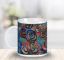 Picture of Custom Design Mug off of painting 'Painted Roses', 3.75"x 4.5" [11Oz], Flower Art