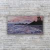 Picture of 'Sunset Tide',  Print of Original Acrylic Painting on Canvas, 36" x 18" x .75"